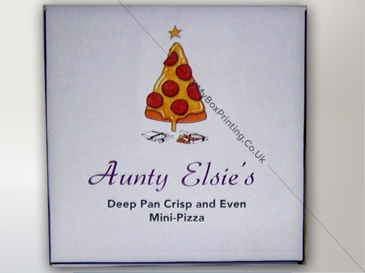 aunty elsies pizza - my box printing