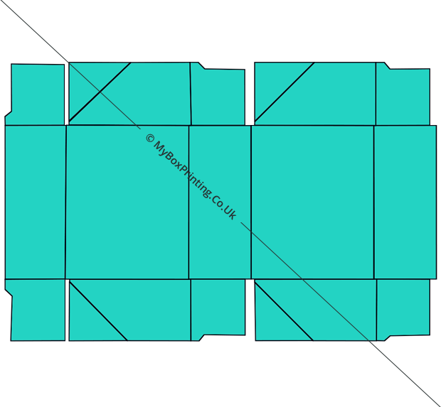 Four Corner Cake Boxes
