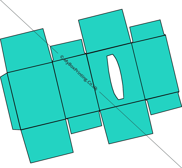 Perforated Top Tissue Dispenser Boxes