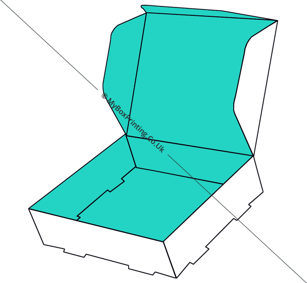 Hinged Lid Double Locked Wall Boxes