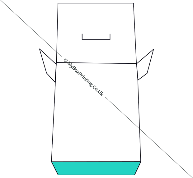 Seal End With Tear Open And Lock Boxes