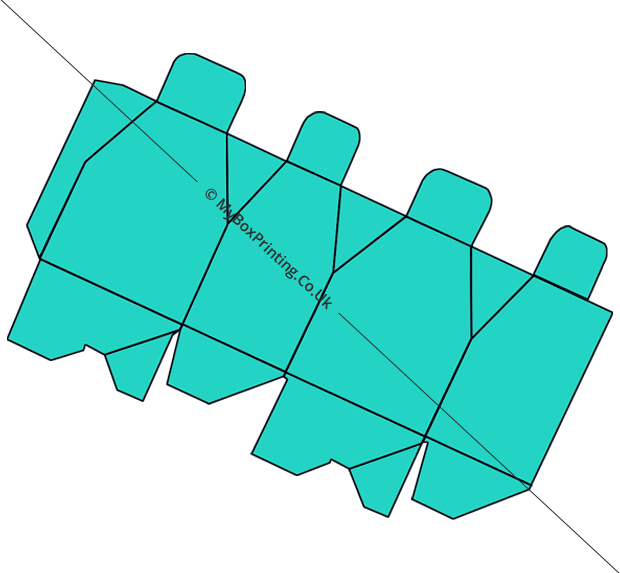 Square Box With Ladder Top